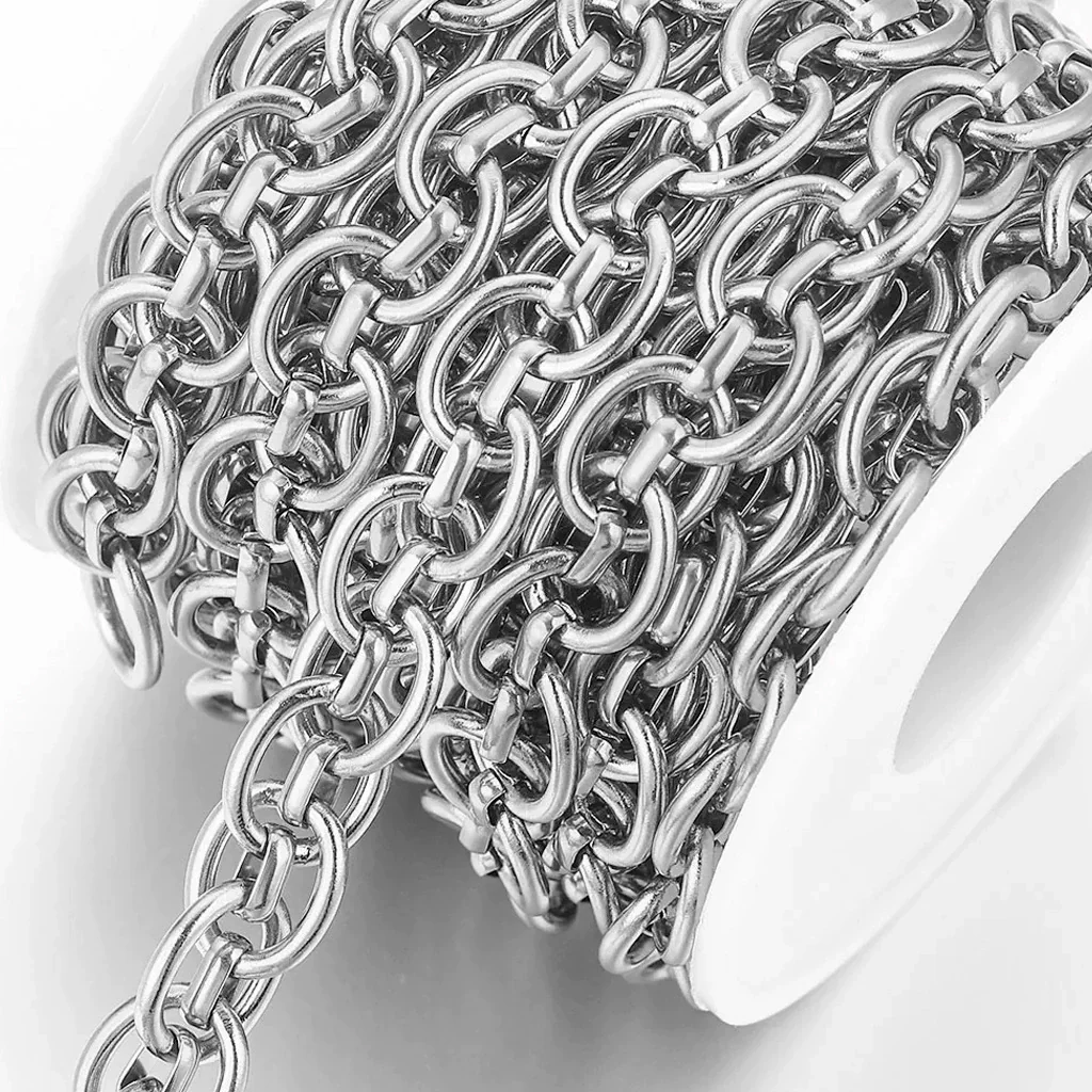 Stainless Steel Ochain Vacuum Multilayer Hip Hop Fashion Jewelry With Hirback Pattern And Electroplating Design - Image 5