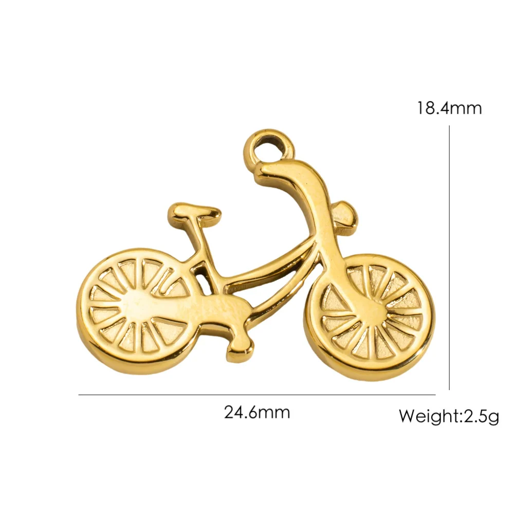 Stainless Steel Oildrip Coffee Cup Sailboat Fish Bicycle Pendant Accessories Electroplated - Image 15