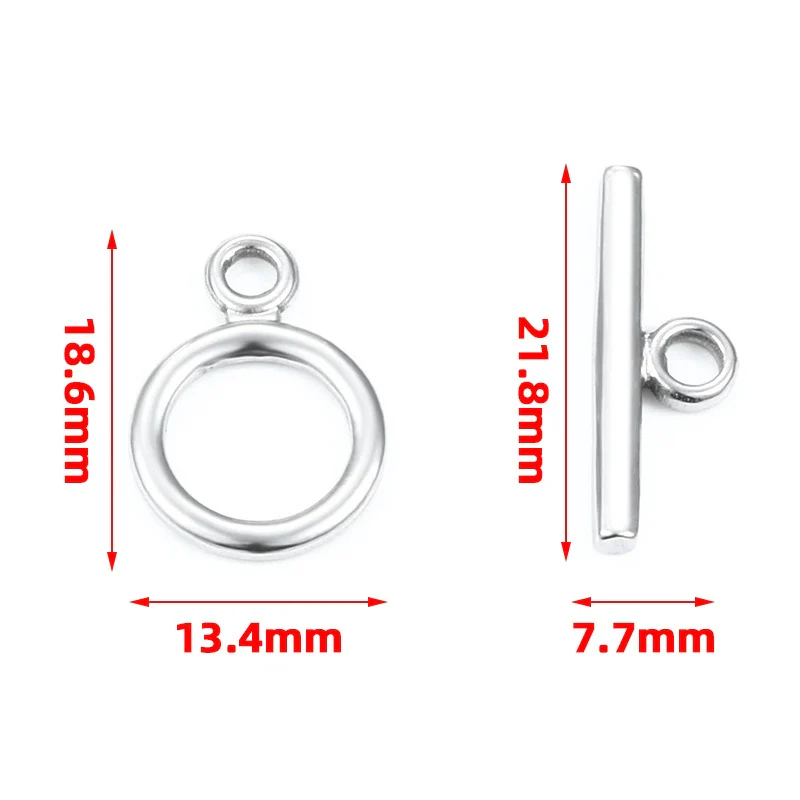 Stainless Steel Ot Buckle Jewelry Accessories For Necklace Bracelet Clothing Chain With Electrolysis Treatment - Image 5