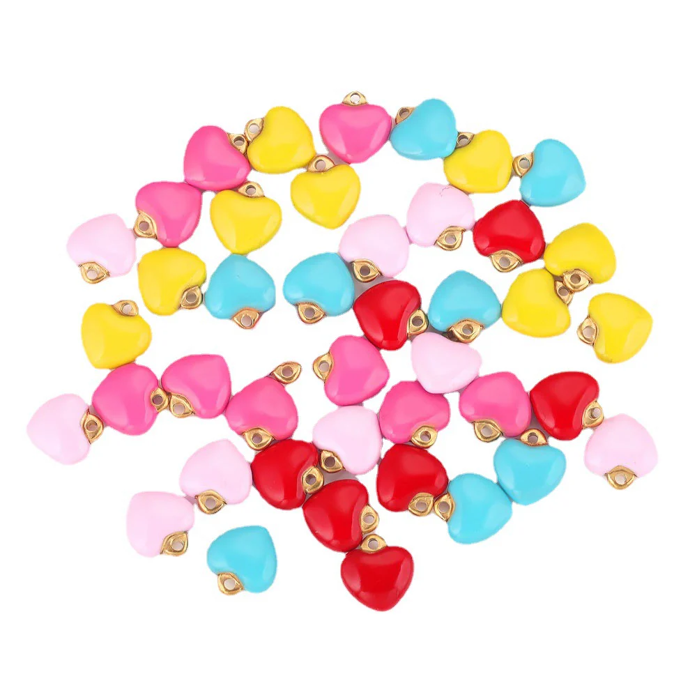 Stainless Steel Peach Heart Pendant Jewelry Accessories Handmade With 18K Gold Plating - Image 4