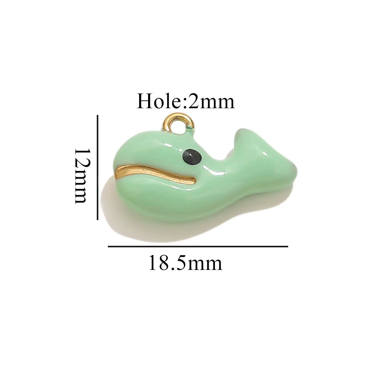 Stainless Steel Shell Oil Dripping Marine Series Electroplated Diy Handmade Jewelry Pendant Bracelet Necklace Accessories - Image 16