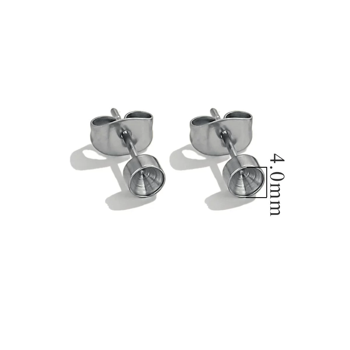 Stainless Steel Small Cute Hanging Earrings Diy Handmade Accessories Vacuum Electroplated - Image 9