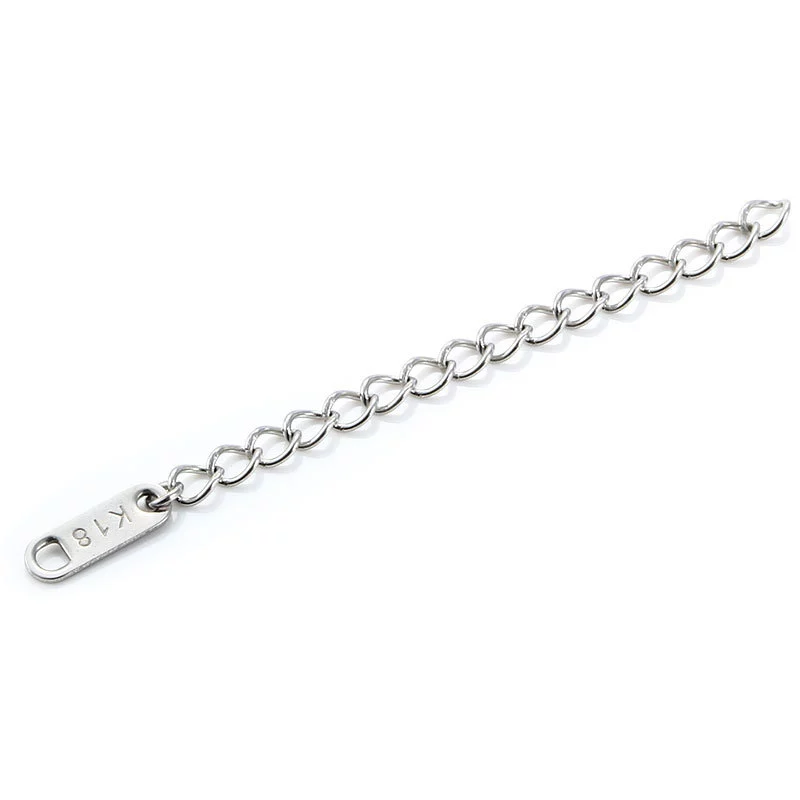 Stainless Steel Tail Chain Electroplated Gold Jewelry Accessories Adjustable Diy Extension Chain With Chain Accessories - Image 5