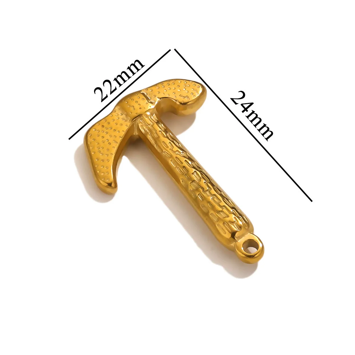 Stainless Steel Tool Pendant Jewelry Accessories Electroplated - Image 10