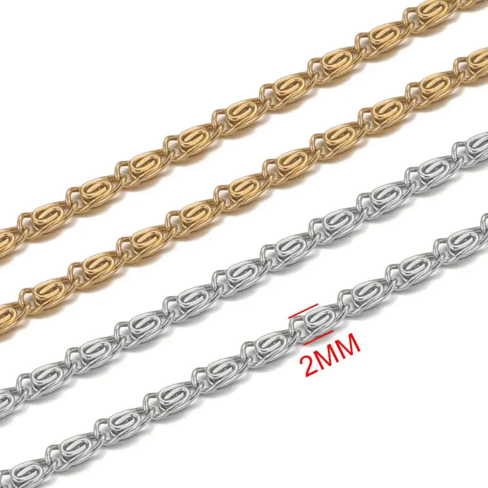 Stainless Steel Totem Pattern Hip Hop Style Handmade Jewelry Chain Making Supplies For Necklace And Bracelet Wholesale - Image 2