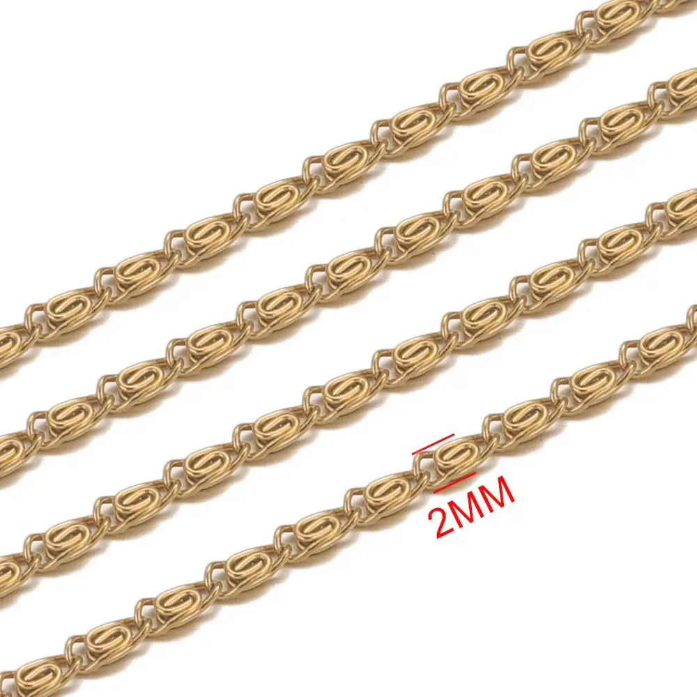 Stainless Steel Totem Pattern Hip Hop Style Handmade Jewelry Chain Making Supplies For Necklace And Bracelet Wholesale - Image 6