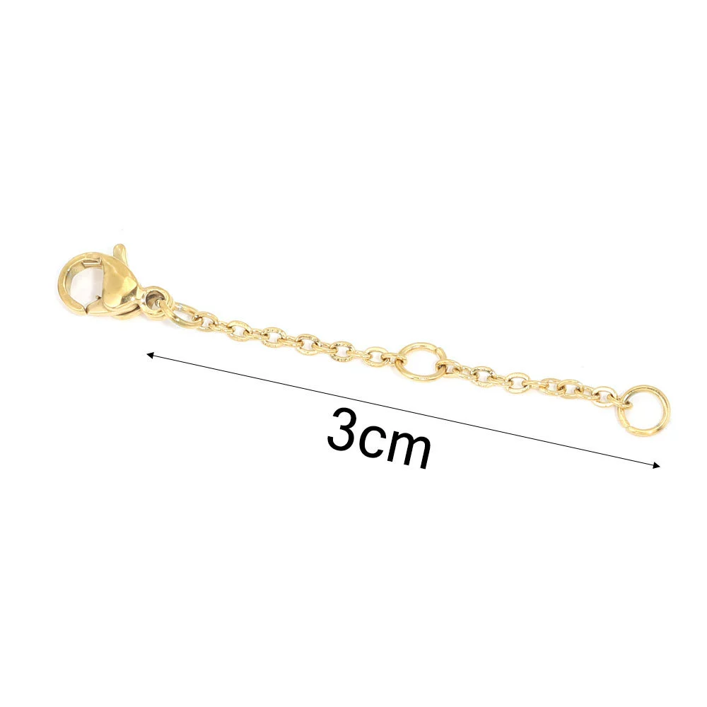 Stainless Steel Vacuum Plated Totem Style Handmade Jewelry Material For Bracelet And Necklace With Tail Chain And Lobster Clasp - Image 10