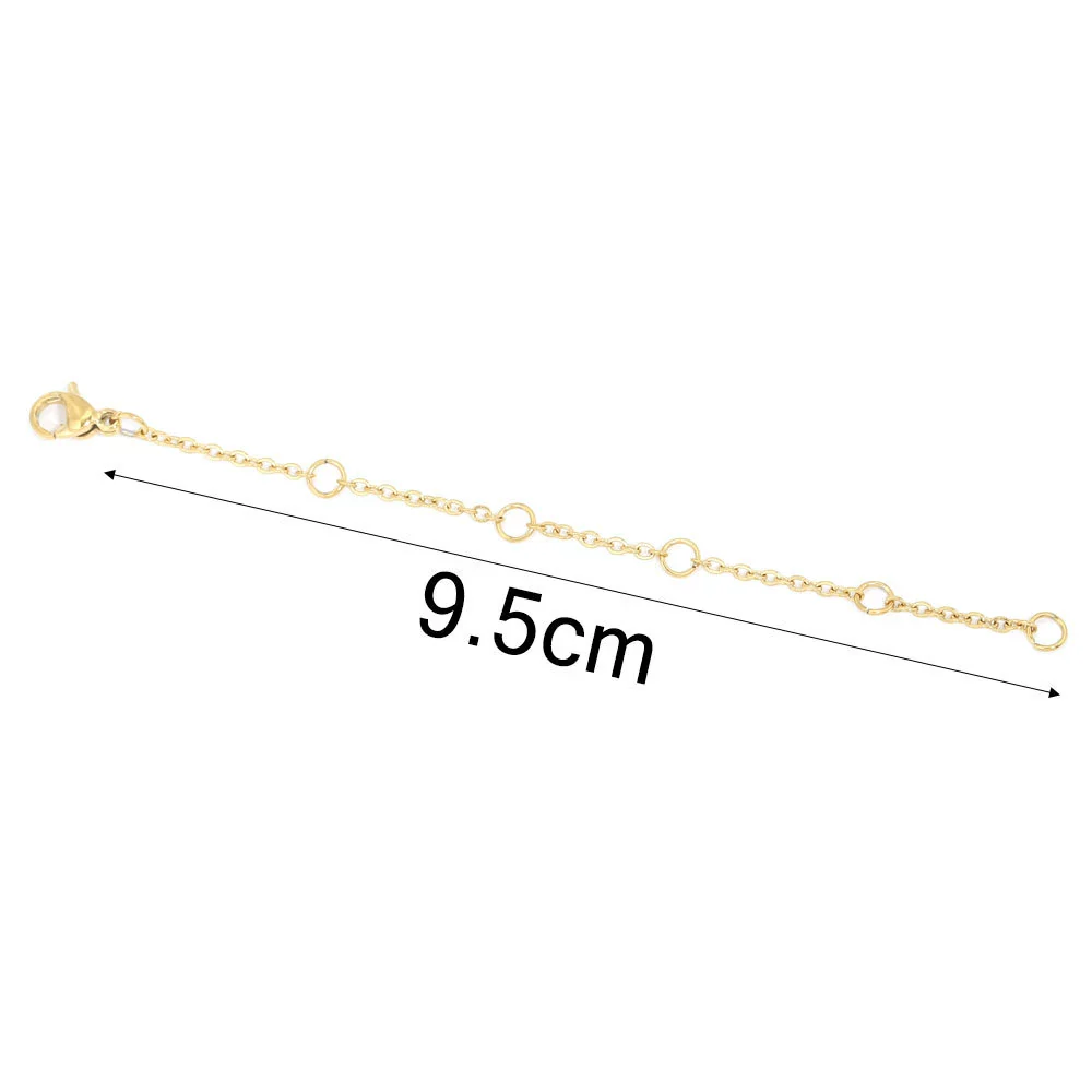 Stainless Steel Vacuum Plated Totem Style Handmade Jewelry Material For Bracelet And Necklace With Tail Chain And Lobster Clasp - Image 13