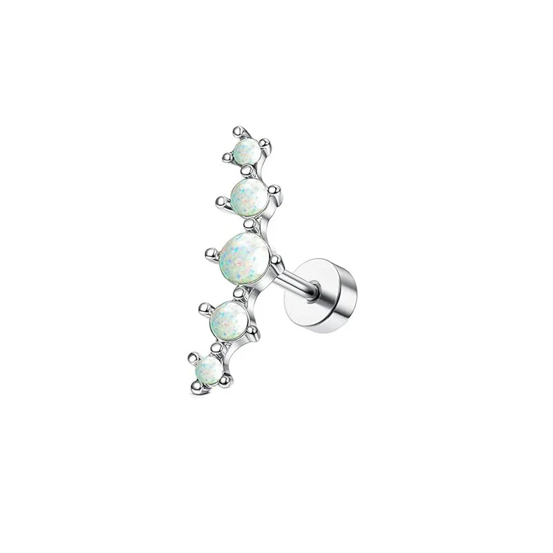 Stainless Steel Women's Star Shape Earrings With 14K Real Gold Plating - Image 14