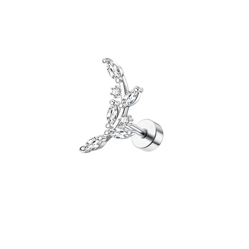Stainless Steel Women's Star Shape Earrings With 14K Real Gold Plating - Image 17