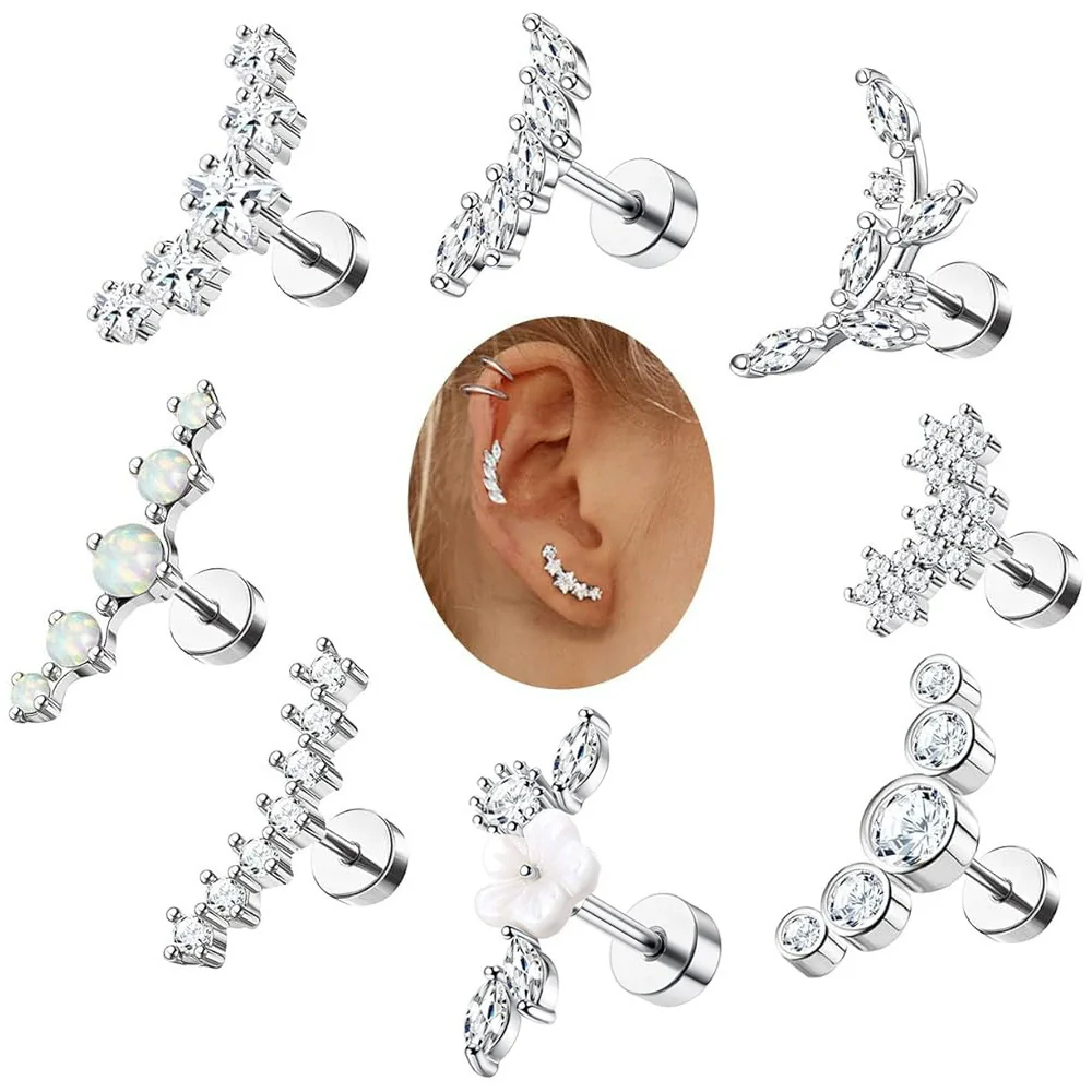 Stainless Steel Women's Star Shape Earrings With 14K Real Gold Plating - Image 2