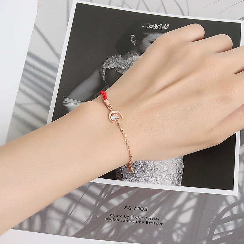 Sterling Silver Women's Zodiac Animals Electroplated Bracelet - Image 4