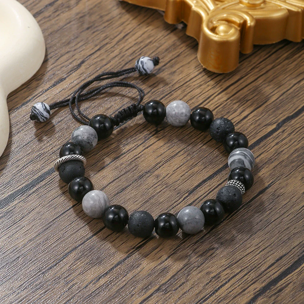 Stone Geometric Handmade Unisex Bracelet - Image 15