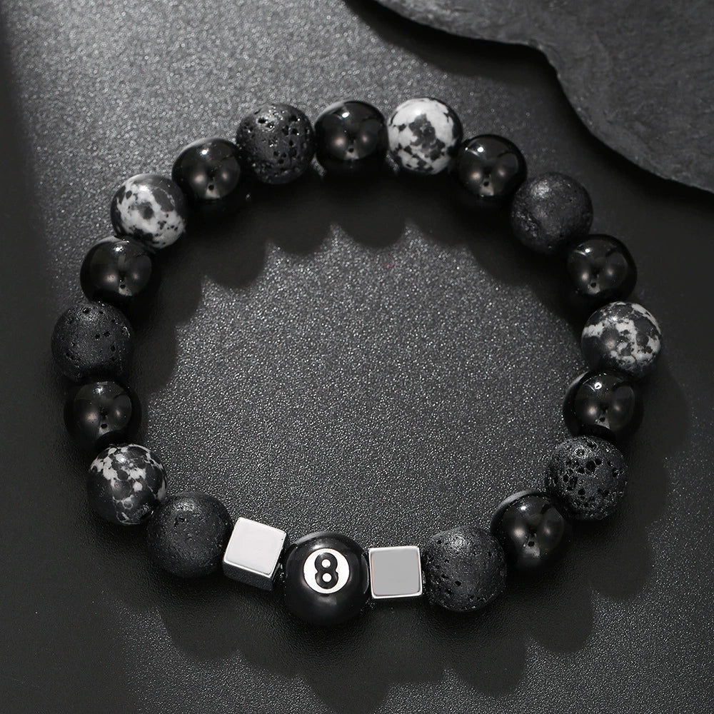 Stone Geometric Handmade Unisex Bracelet - Image 2