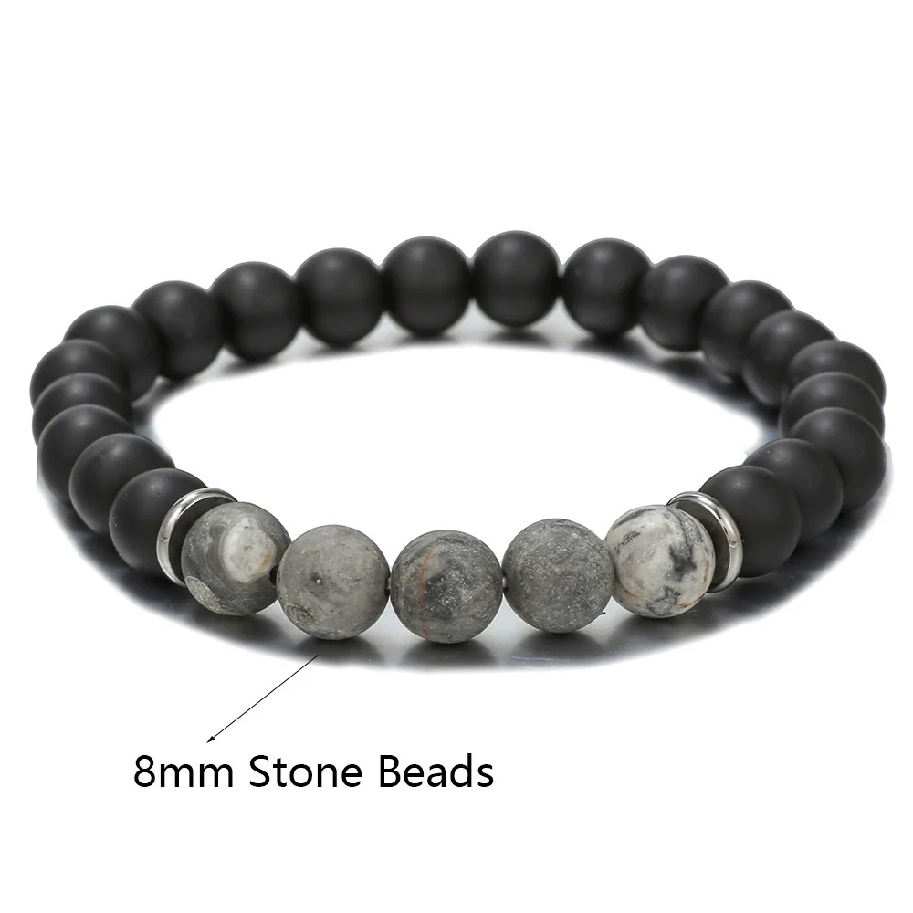 Stone Geometric Handmade Unisex Bracelet - Image 22