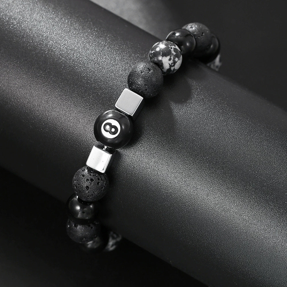 Stone Geometric Handmade Unisex Bracelet - Image 3