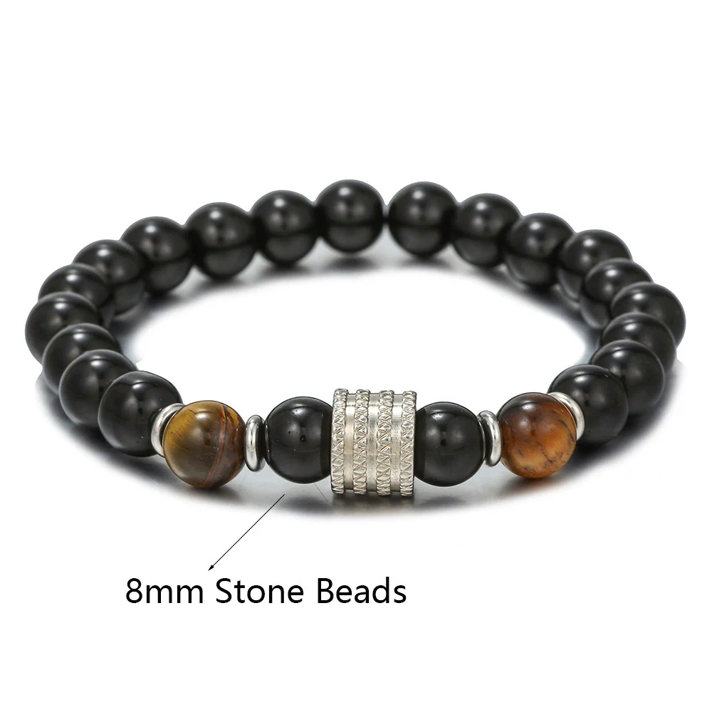 Stone Geometric Handmade Unisex Bracelet - Image 30