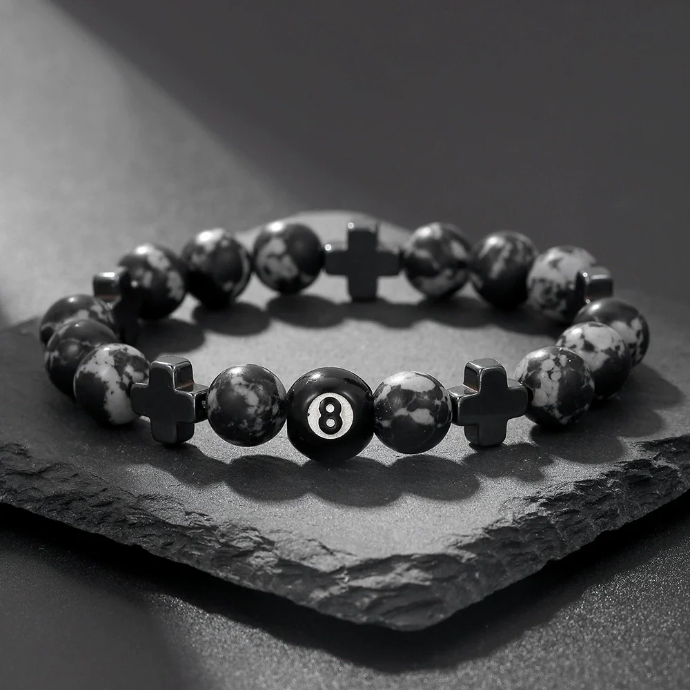 Stone Geometric Handmade Unisex Bracelet - Image 6