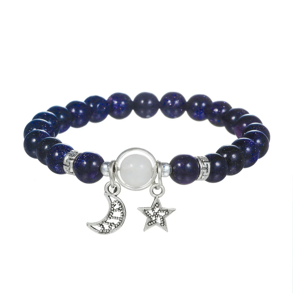 Stone Geometry Handmade Unisex Irregular Black Volcanic Stone Tiger Eye Bracelet - Image 22