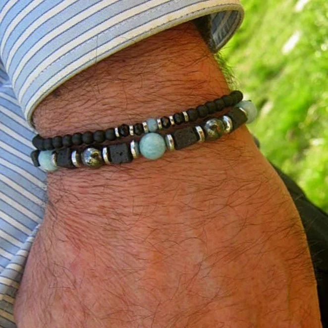 Stone Handmade Geometric Style Unisex Bracelet