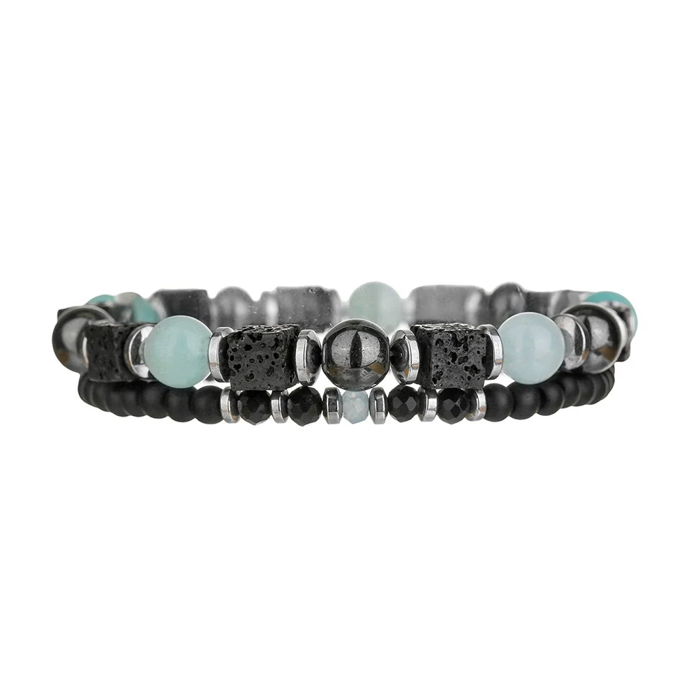 Stone Handmade Geometric Style Unisex Bracelet - Image 5