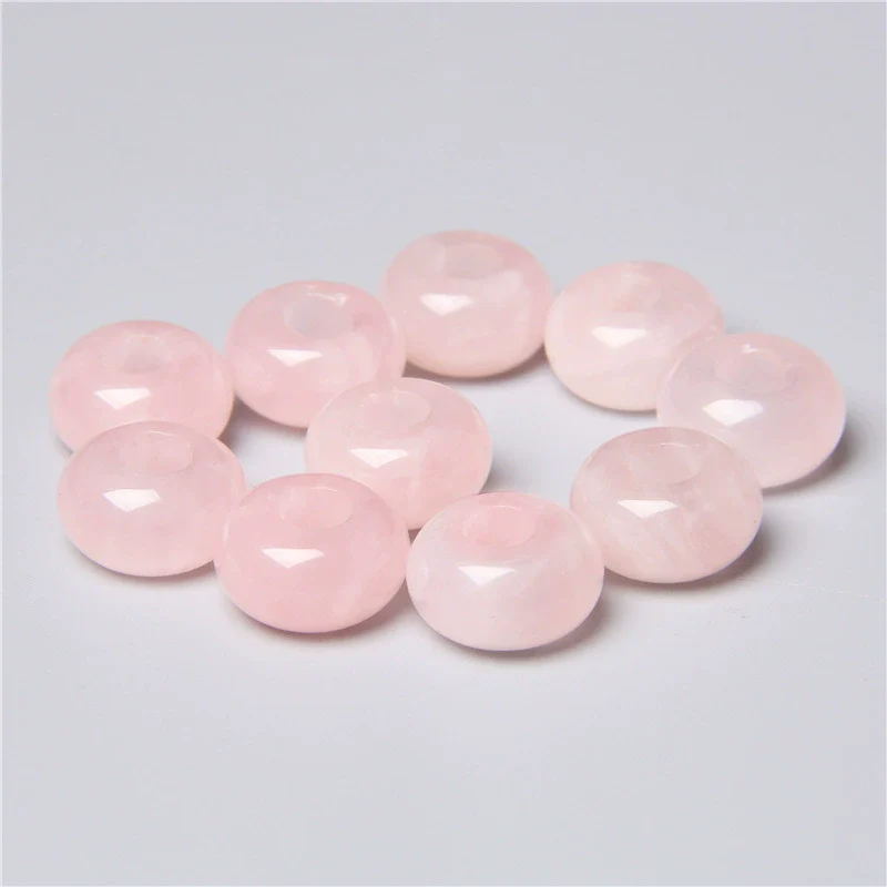 Stone Loose Beads Accessories For Diy Jewelry Abacus Big Hole Beads Handmade - Image 13