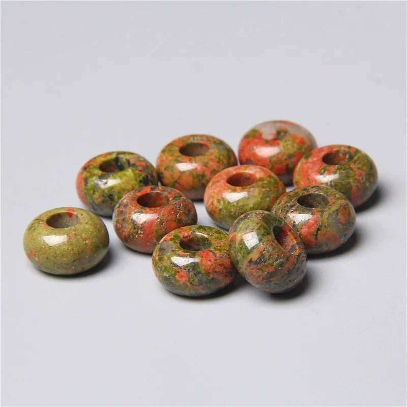 Stone Loose Beads Accessories For Diy Jewelry Abacus Big Hole Beads Handmade - Image 18