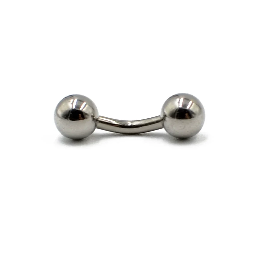 Titanium Bent Rod Earring Minimalist Geometric Polishing - Image 7