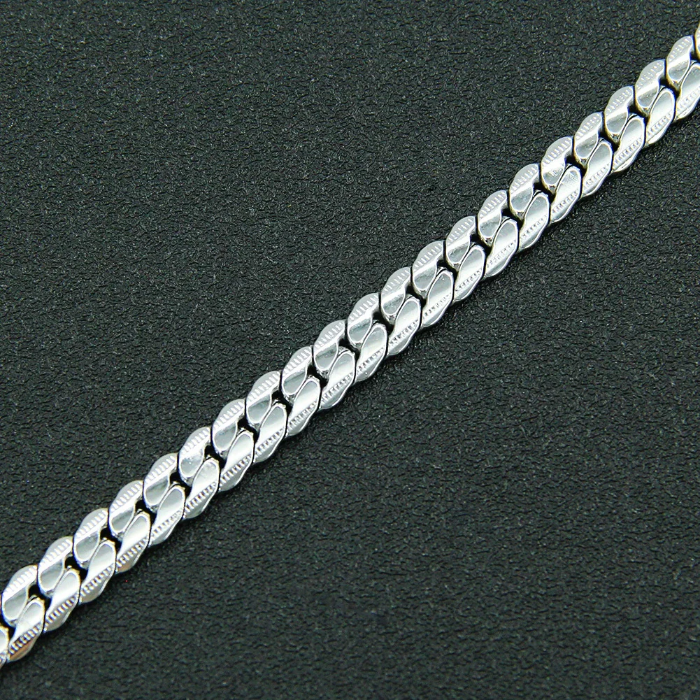 Titanium Steel Geometric Cuban Chain Bracelet Unisex Trendy - Image 3