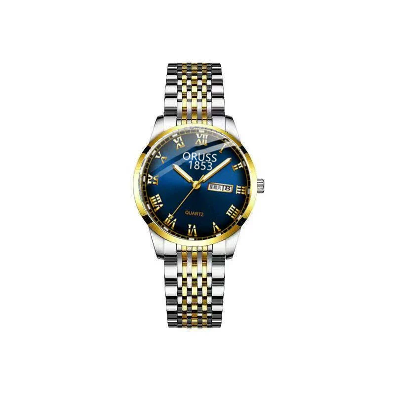 Ultrathin Waterproof Quartz Ladies Watch Alloy Tungsten Steel Stainless Steel Round Dial - Image 11