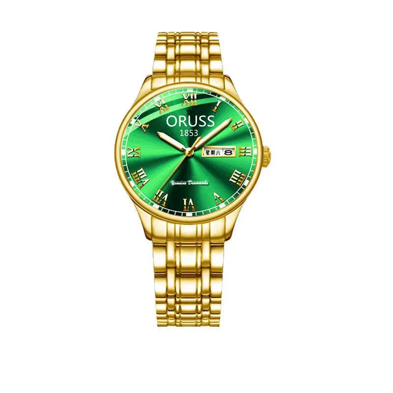 Ultrathin Waterproof Quartz Ladies Watch Alloy Tungsten Steel Stainless Steel Round Dial - Image 6