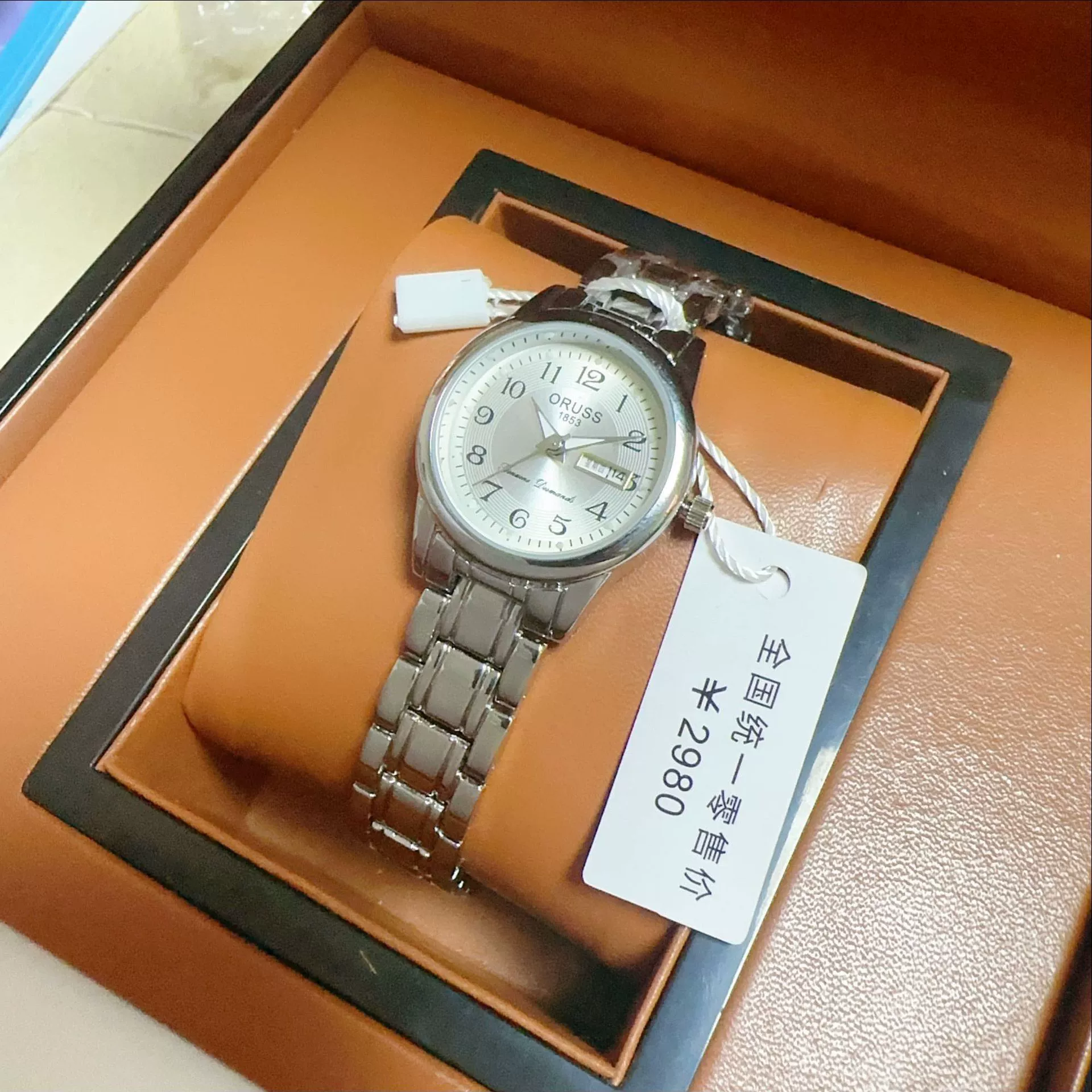 Ultrathin Waterproof Women's Quartz Watch Alloy Tungsten Steel Round Dial - Image 7