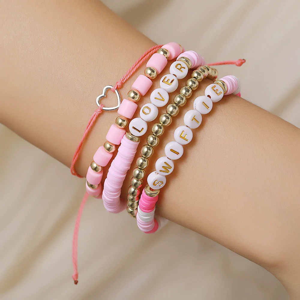 Unisex Handmade Multilayer Stacked Dripping Rainbow Unicorn Cartoon Soft Polymer Clay Bracelet With Animal Zodiac Design - Image 22