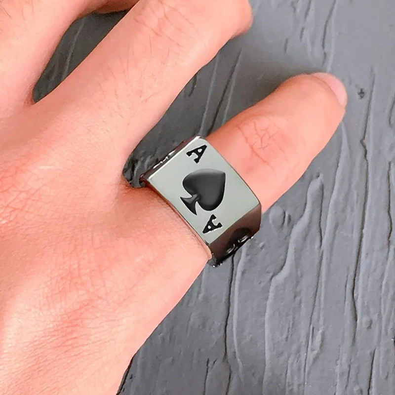 Unisex Ring Zinc Alloy Geometric Design Electroplated Jewelry - Image 3