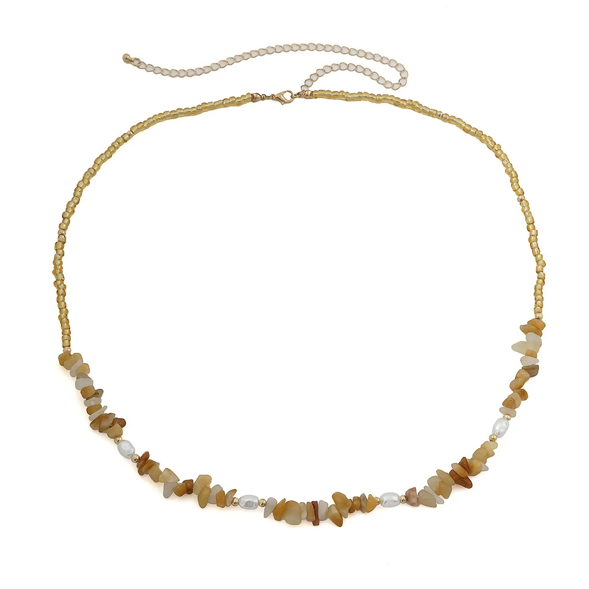 Waist Chain Metal Imitation Pearl Simple Style For Female - Image 4