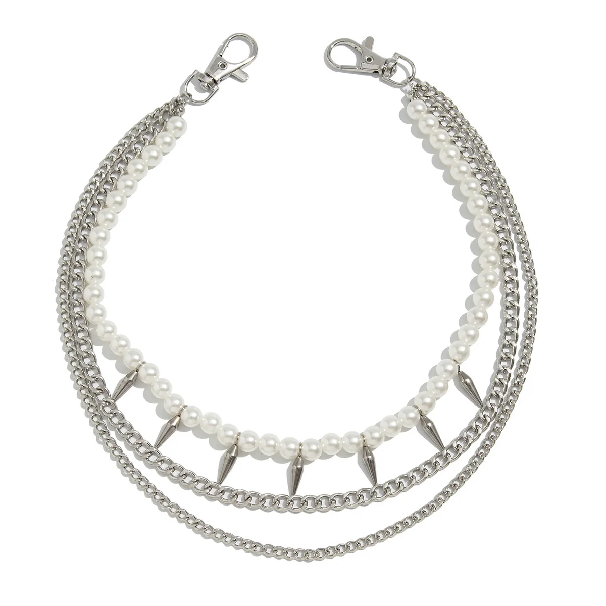 Waist Chain Metal Rivet Cowboy Hiphop Style For Boys And Girls - Image 5