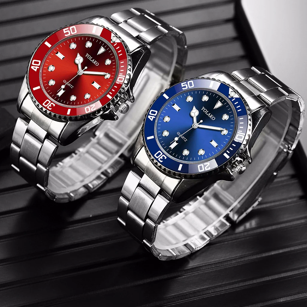 Watch Alloy Steel Strip Round Dial Casual Style - Image 4