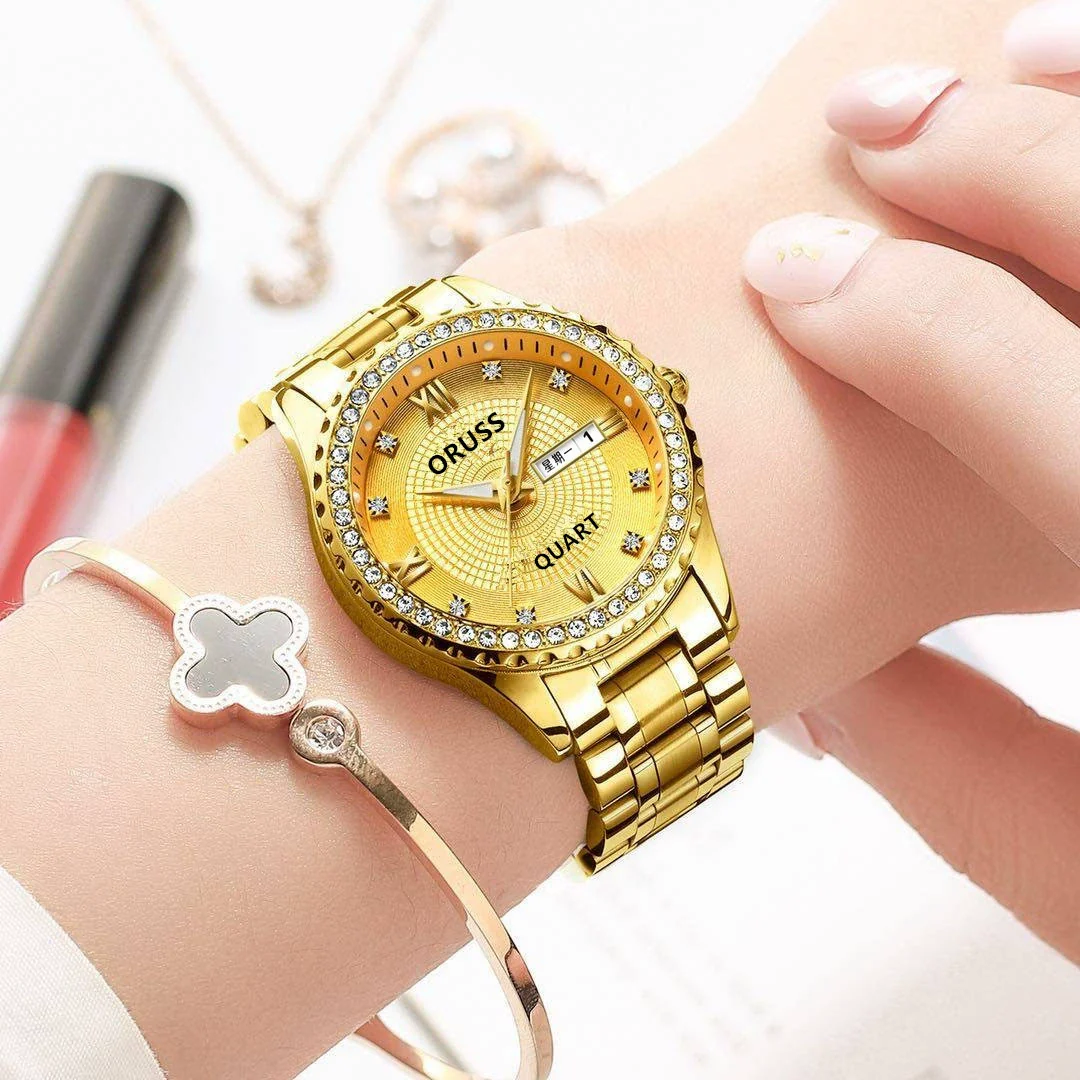 Watch Alloy Strap Alloy Case Mineral Strengthened Glass Mirror Round Dial Business Style Waterproof - Image 2