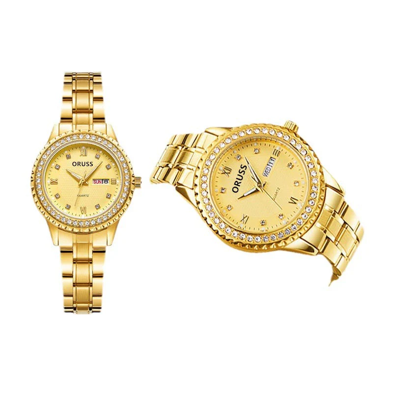 Watch Alloy Strap Alloy Case Mineral Strengthened Glass Mirror Round Dial Business Style Waterproof - Image 5
