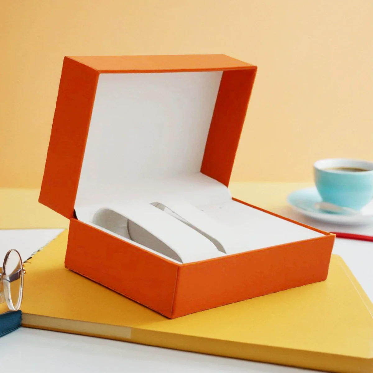 Watch Box Litchi Material For Watches Packaging And Storage - Image 2