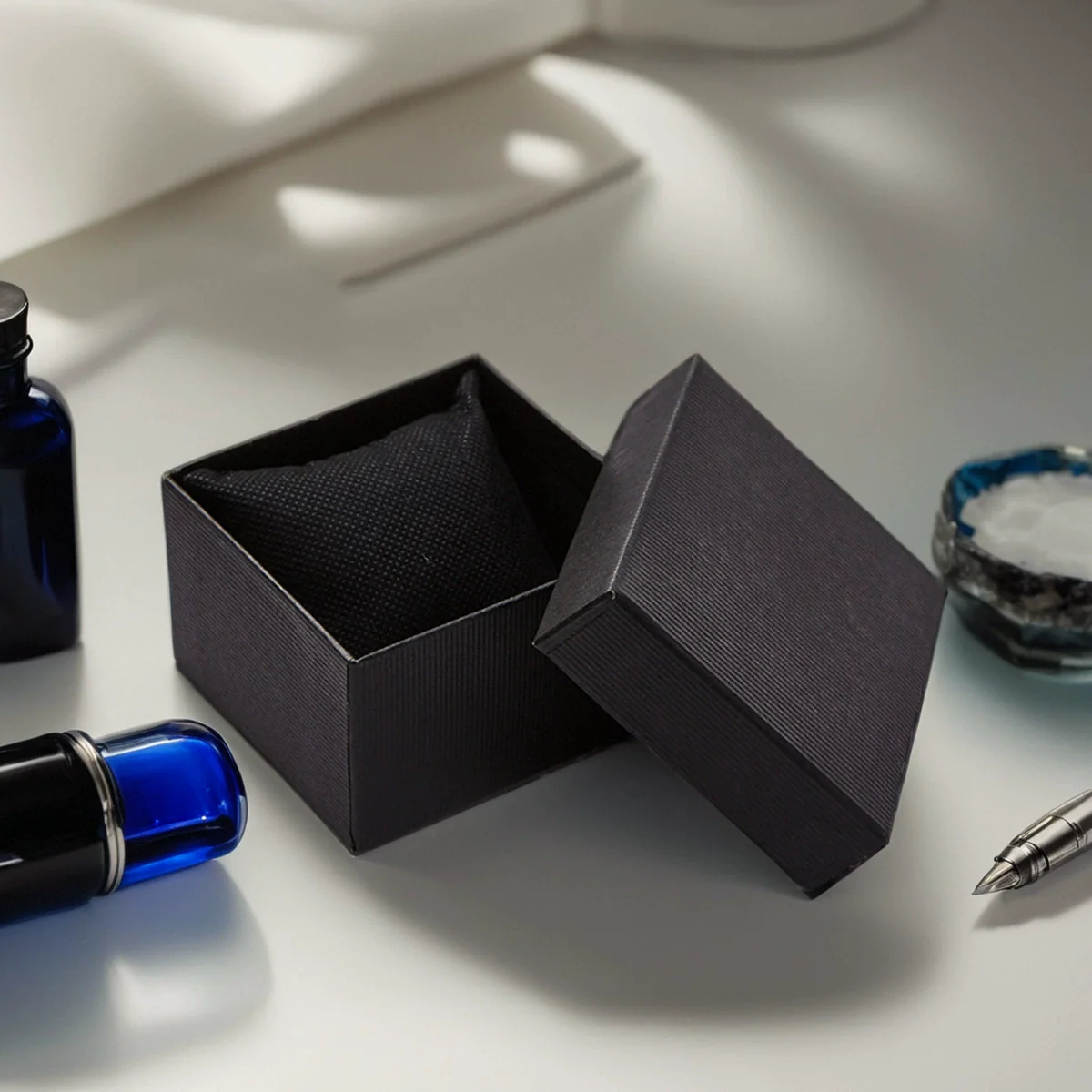 Watch Box Litchi Material For Watches Packaging And Storage - Image 5