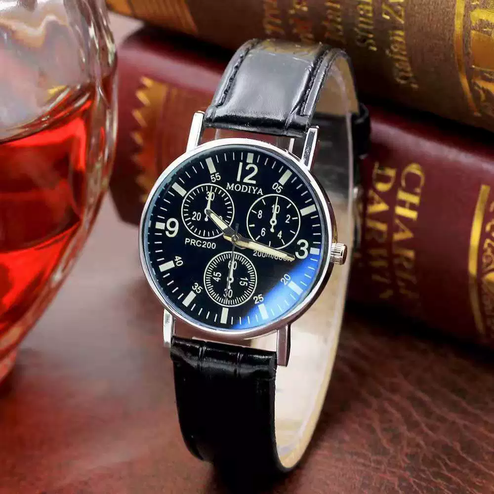 Watch Metal Alloy Rose Gold Round Quartz Automatic Movement Hollow Luminous Waterproof Business Style For Men - Image 13
