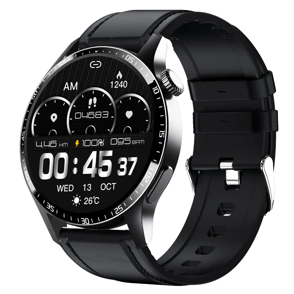 Watch Tpu Wrist Strap Aluminum Alloy Case Round Dial Multiple Functions Sports Style - Image 11