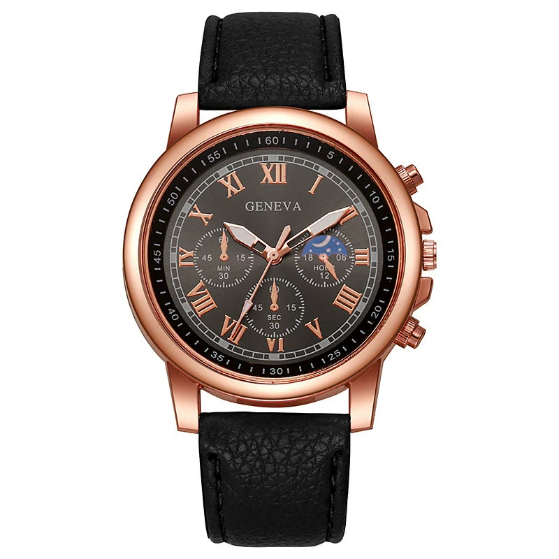 Watch Women's Round Plastic Alloy Pin Buckle Medieval Style Quartz - Image 6