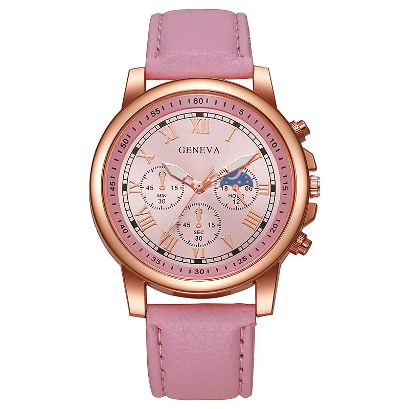 Watch Women's Round Plastic Alloy Pin Buckle Medieval Style Quartz - Image 8