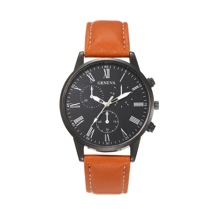 Watches Alloy Shell Round Dial Casual Style Men's And Women's - Image 10