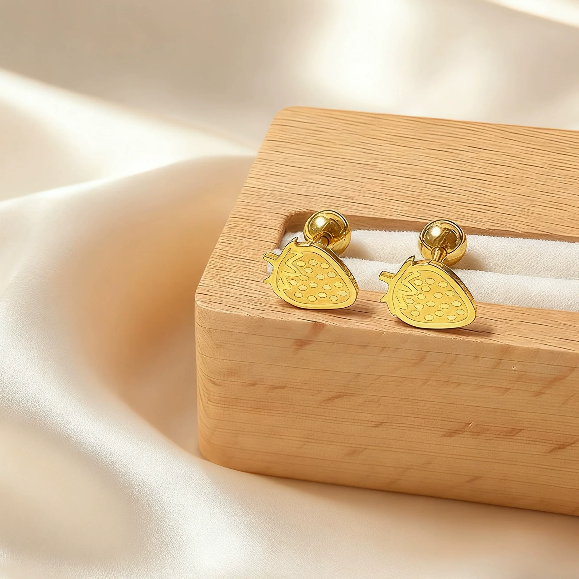 Wholesale 18K Gold Plated Stainless Steel Animal And Zodiac Shape Earrings For Women - Image 6