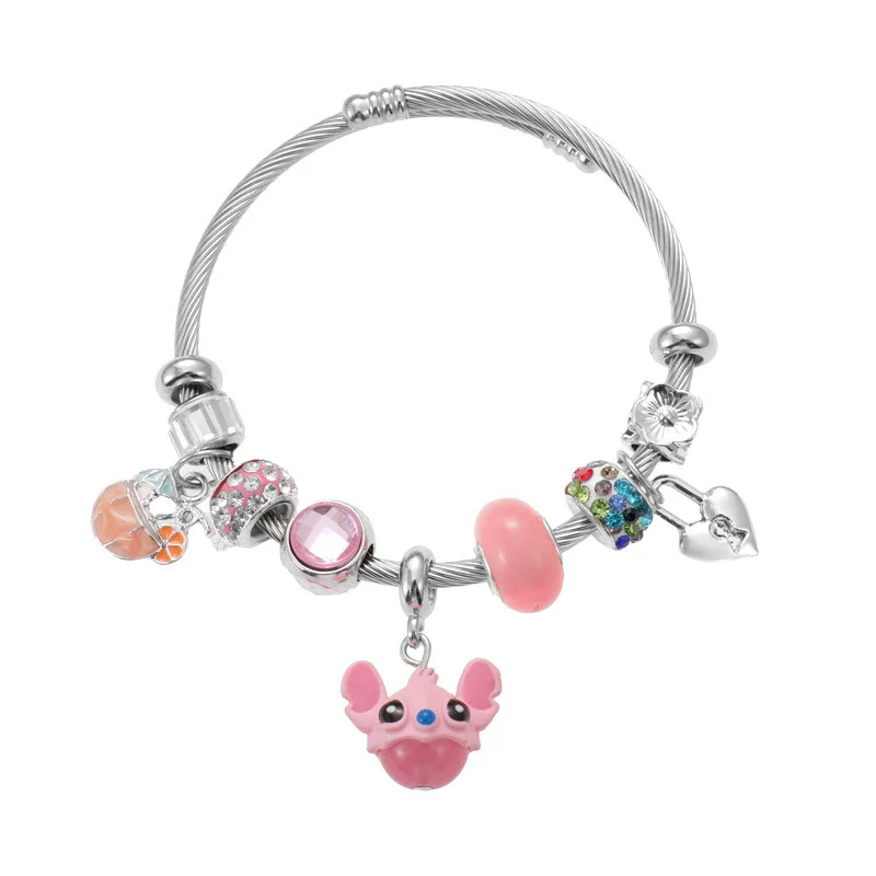 Wholesale Adjustable Opening Cartoon Style Alloy Electroplated Bracelet Jewelry - Image 5