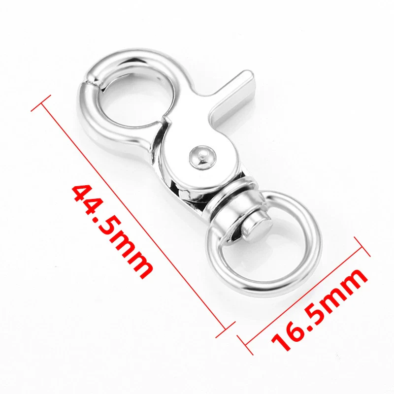Wholesale Alloy Bag Luggage Key Chain Accessories With 8Character Crab Buckle Electroplating Treatment - Image 3