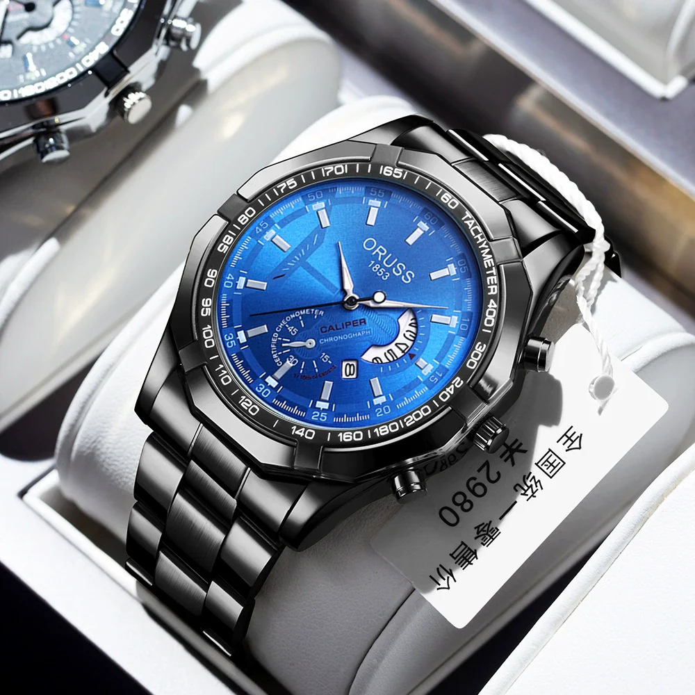 Wholesale Alloy Casual Round Dial Men's Quartz Watch - Image 11